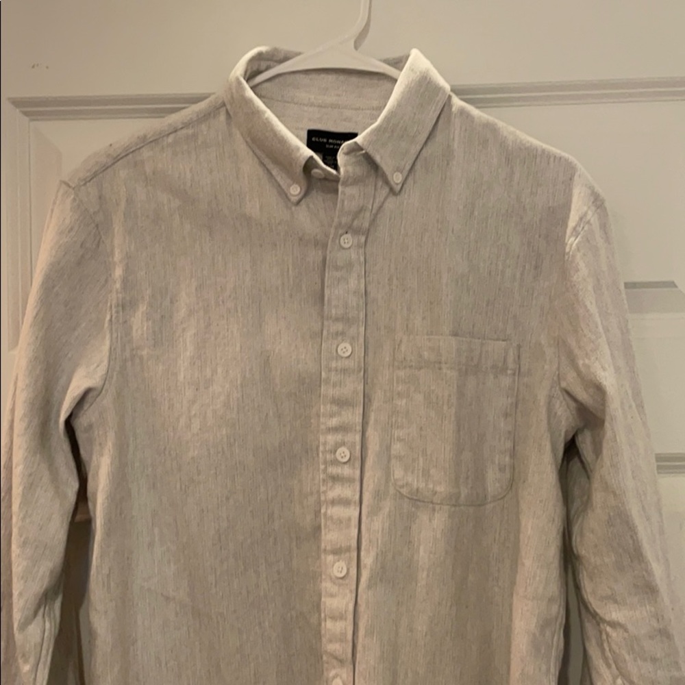 Club Monaco slim fit button down, men’s medium